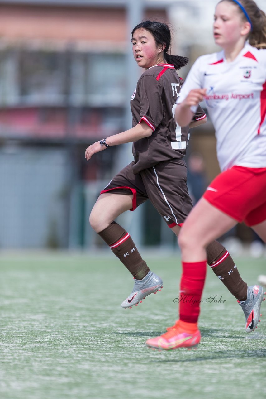 Bild 291 - wBJ St. Pauli - Walddoerfer : Ergebnis: 1:11